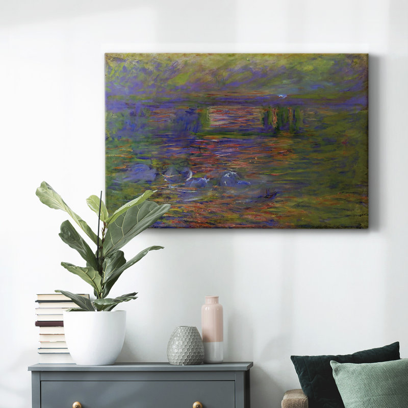 Charing Cross Bridge, 1899-Gallery Wrapped Canvas, 18" H x 27" W