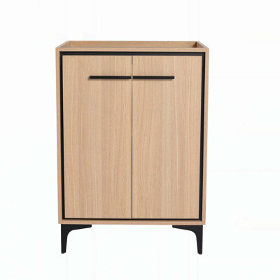 Meuble-lavabo moderne avec caractéristiques avancées pour un rangement élégant