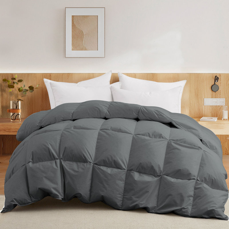 Édredon en duvet 600, Édredon simple en duvet, Bleu