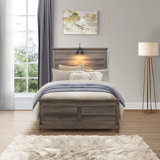 Lafever Panel Bed w/ LED Light