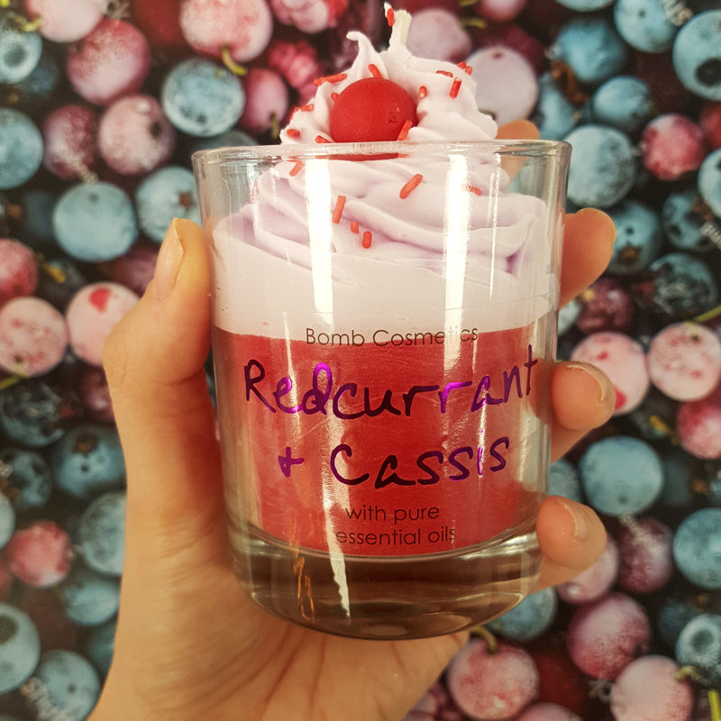 Redcurrant And Cassis Cocktail Scented Jar Candle