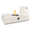 Table de foyer d'extérieur au propane de 56 po avec couvercle de réservoir, 50 000 BTU, foyer au gaz rectangulaire en béton avec couvercle en acier, housse de pluie et verre à feu