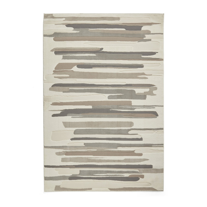 Taylani Rectangle Geometric Washable Area Rug, Rectangle 160 x 230 cm