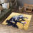 Large Floral Motif Printed Rug with Soft Pile Ideal for Adding a Focal Point to Your Living Room or Bedroom Space-2092877035