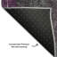 Tapis grenat Cerrito AMF556 lavable à la machine de qualité supérieure-103977873