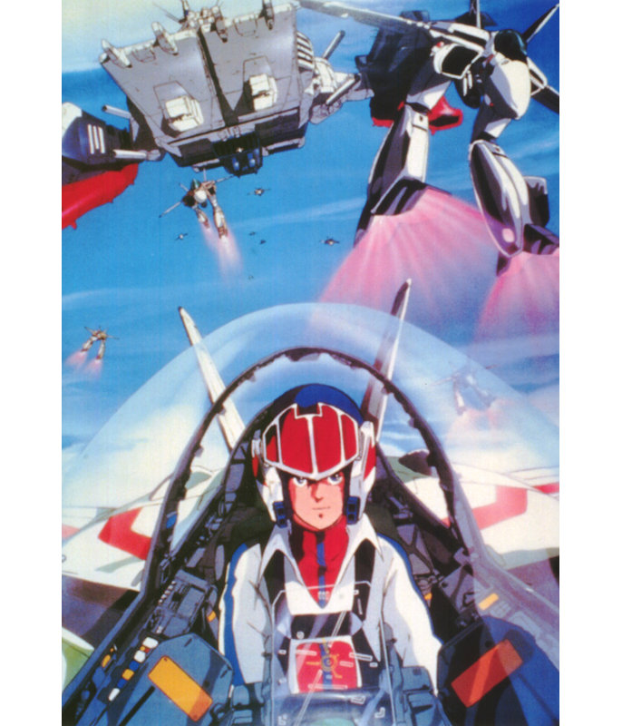 Robotech, H 48 po x l 33 po