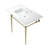 Kingston Brass Edwardian 37-Inch Ceramic Console Sink with Brass Legs-62257203-61166586