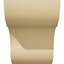 Queue de chevron en uréthane standard caramel l 6 po x H 8 po x L 20 po brun clair-101990019
