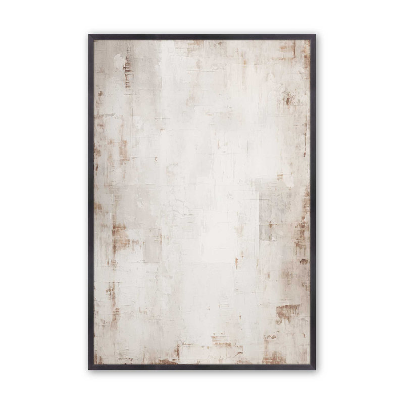 Parchment of Time, 25.25" H x 19.25" W, Weathered Zinc Single Picture Framed