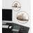 Turgay 2 Piece Circle Floating Shelf