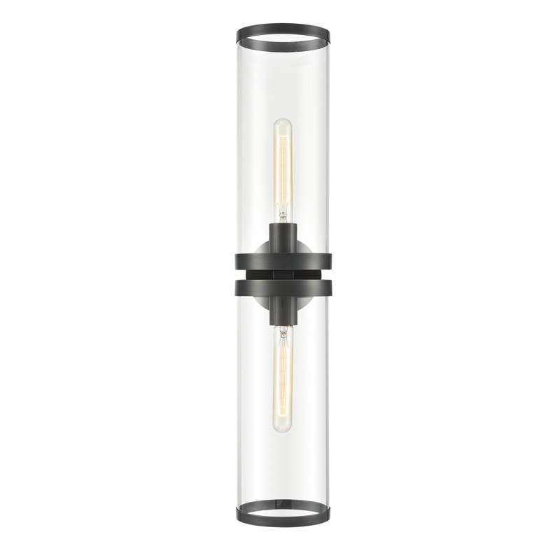 Revolve II Steel Flush Mounted Sconce, Urban Bronze