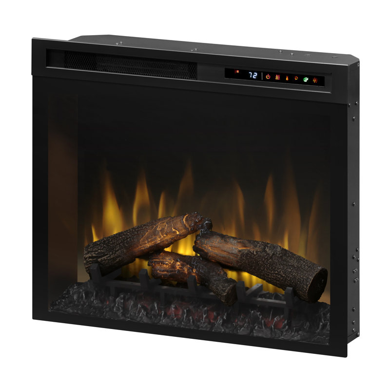 Foyer électrique encastrable DimHD Nova Multi-Fire XHD, Noir, noir, noir, noir