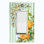 Patterned 1 - Gang Toggle Light Switch Standard Wall Plate