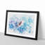 Swimming Dolphin - Picture Frame Graphic Art Print-56877340-56877342