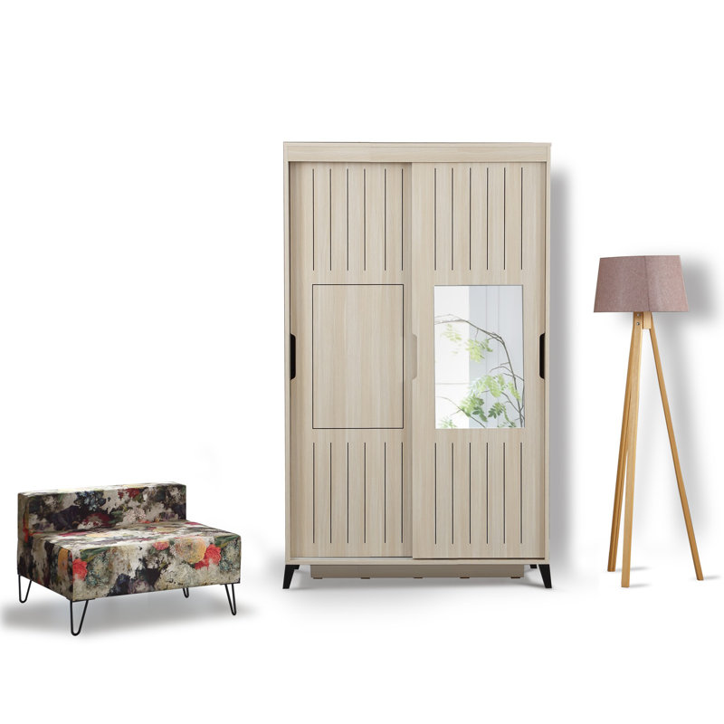 Armoire Suellen, Chêne, H 85 po x l 47,2 po x P 23,6 po