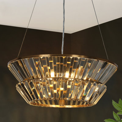 Lustre gradué à 3 lumières Barela
