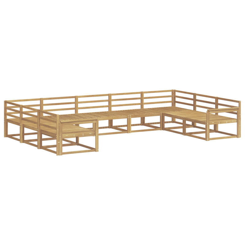 404cm Wide Patio Sectional Set