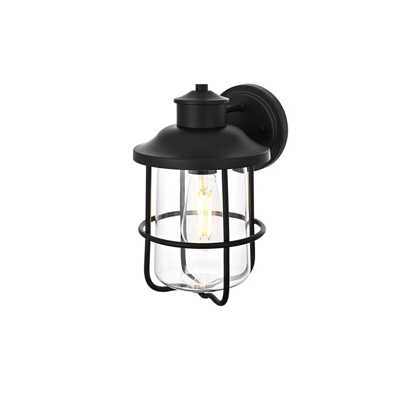 Huxley Outdoor Wall sconce in Black