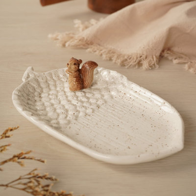  Squirrel Acorn Plate