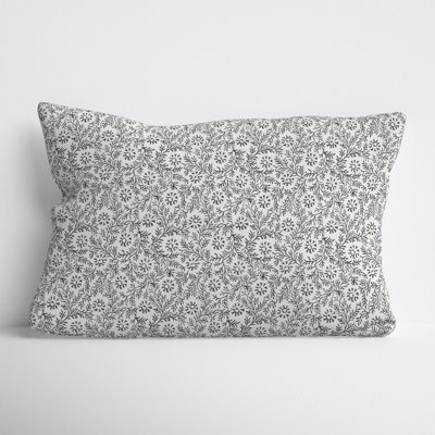 Eula No Decorative Addition Linen Lumbar Pillow Cover