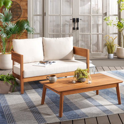 Kaiiden Patio Bench + Table
