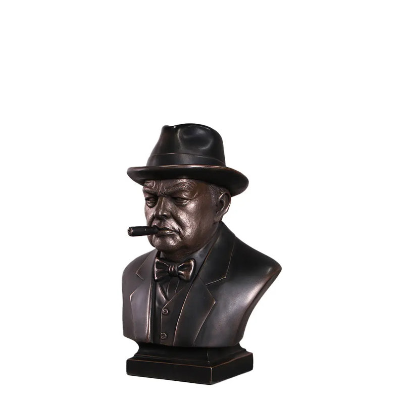 Statue buste Winston Churchill