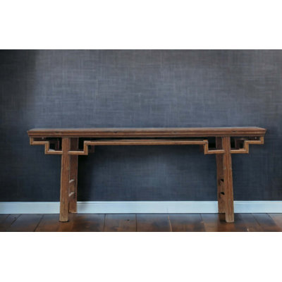 93.7'' Solid Wood Console Table