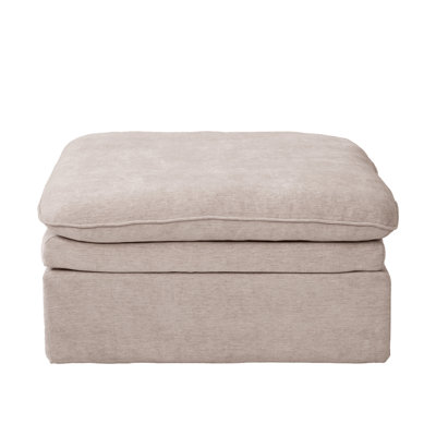 Repose-pieds modulaire avec coussin double épaisseur