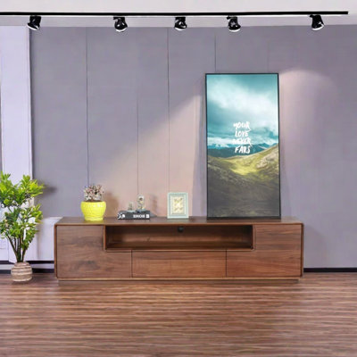 Solid wood furniture TV cabinet
