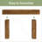 Versatile End Table, Compact Console Table-1579853373