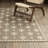 Tavraj Modern Fleur-de-Lis Tan, Beige Indoor/Outdoor Rug-942662915