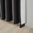 Karlita Faux Silk Twist Tab Total Blackout Single Window Curtain Panel-1263634346-1279601413