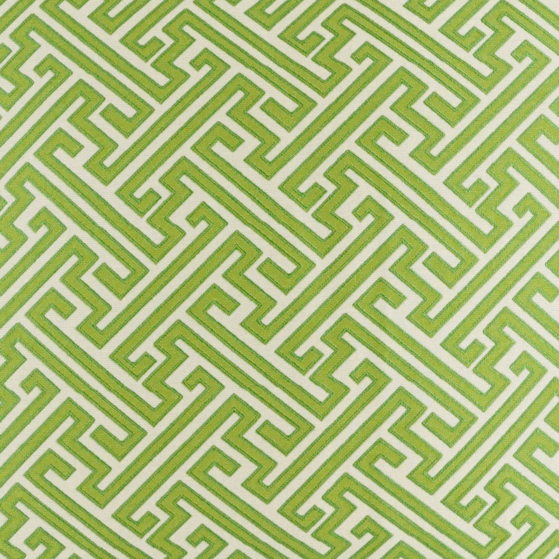 Amazed Pillow Cover & Insert, Green Geometric, Square 22"