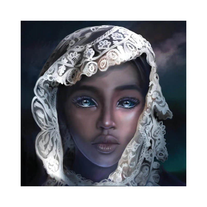 Cosmic 1 Piece Wrapped Canvas Wall Art, 45.72 cm H x 45.72 cm W