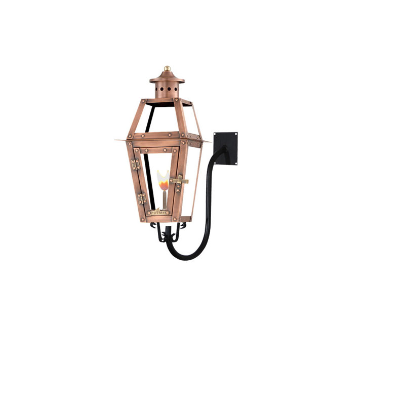 Orleans Outdoor Lantern, 15" H x 8" W x 10" D