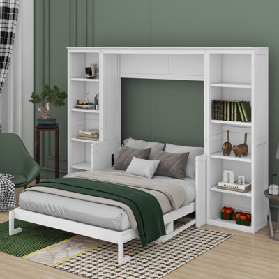 Murphy Bed With Desk And Bookshelf