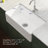 Malibu 33'' L X 18" W  Fireclay Single Bowl Farmhouse Kitchen Sink Workstation With Accessories