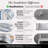Coastal Stripes Collection Reversible Quilt Set-1399693603-1399693605