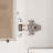 Versatile 4-Door Storage Cabinet With Tempered Glass