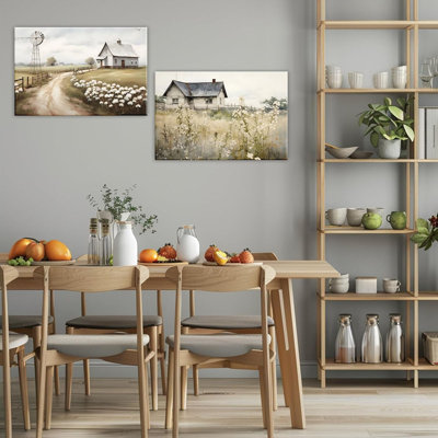 2 Piece Wrapped Canvas Print