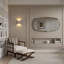 Applique murale moderne 7,8 po pour la chambre à coucher et le porche - intensité variable, imperméable à l'eau, blanc chaud 14 W 3000 K, couleur cappuccino intérieur / extérieur