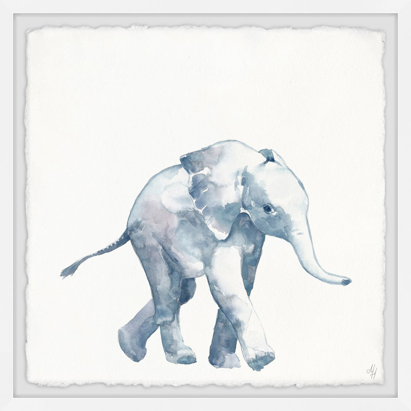 Xzavier Quiet Elephant - Print, 41cm H x 41cm W
