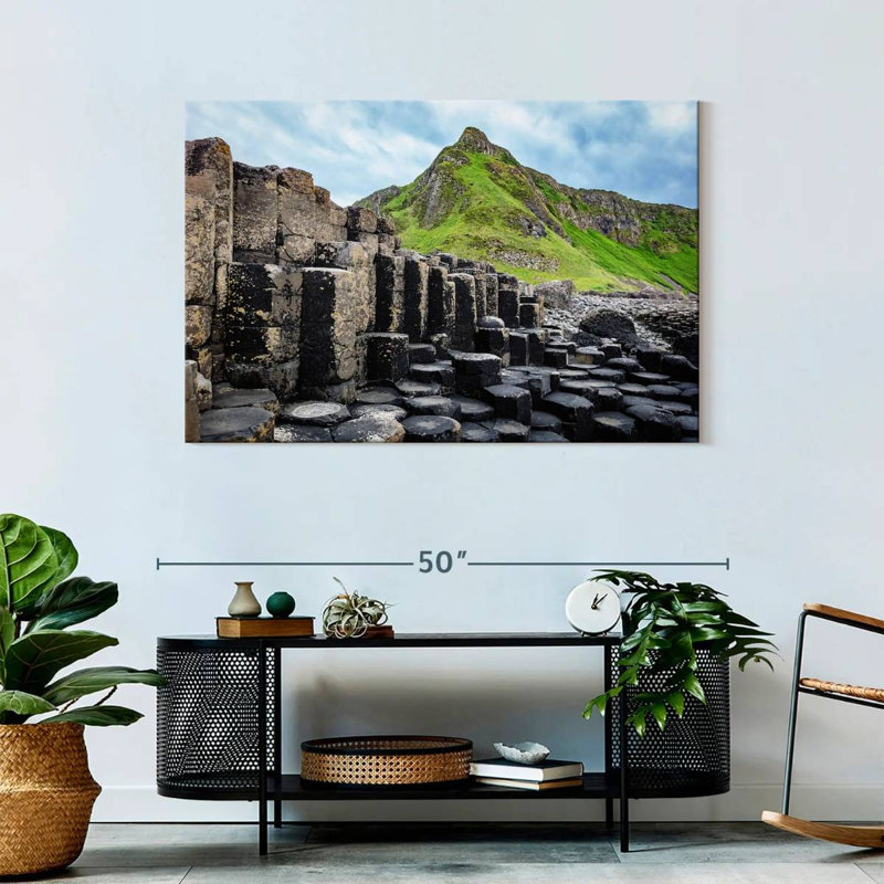 Rorry Giant's Causeway Basalt Columns, 30" H x 45" W