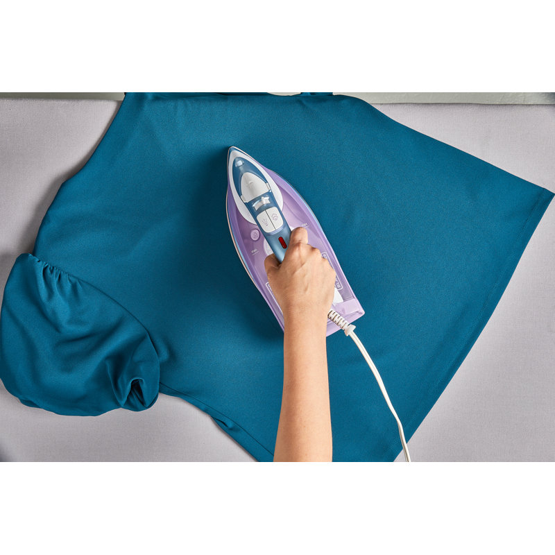 BLACK+DECKER Moonstone Iron, IR2323-1AD, Ceramic Infused Soleplate & Anti-Drip Function with Auto Clean and Auto Shut-off, 50% Smoother Glide for Fabric Wrinkles