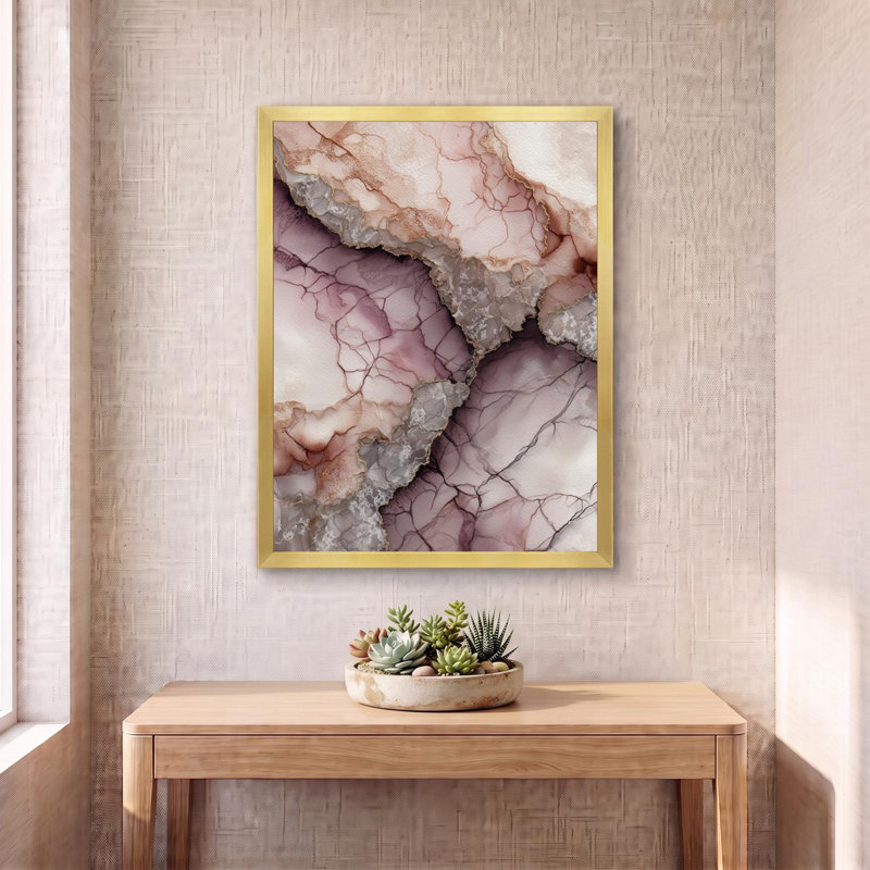 Auric Rose, 22" H x 29" W