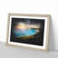 Niagara Falls Sunrise In Canada - Single Picture Frame Print on MDF-56861586-56861590
