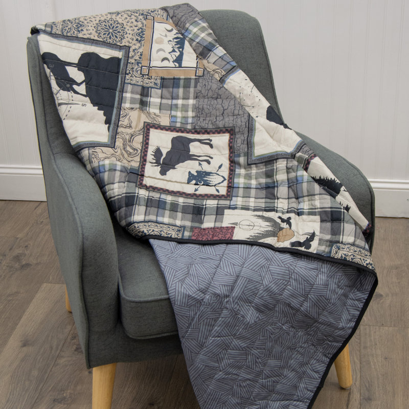 Your Lifestyle by Donna Sharp Forest Symbols Quilted Throw