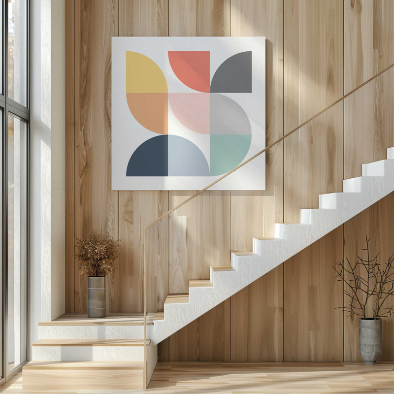 Reproduction d'art sur toile 54 "x 54" Angles of Harmony, H 48 po x l 48 po