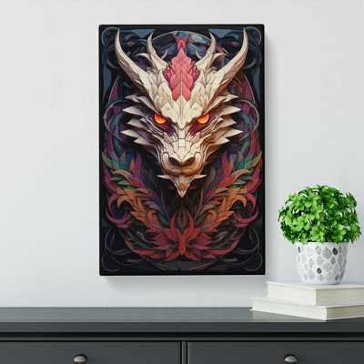 Dragon Geometric No.2 - Print on Canvas