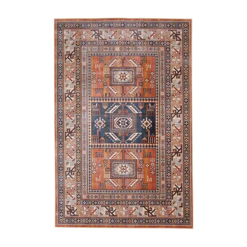 Ovid Oriental Woven Area Rug, Rectangle 3'2" x 4'6"